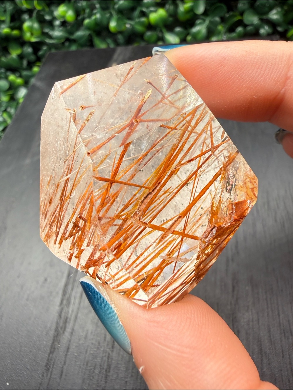 Red Rutilated Quartz Freeform